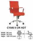Kursi Direktur & Manager Indachi Cyan II CR HDT