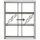 Multifile Cabinet System Alba MFC-108-2S/GL