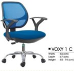 Kursi Kantor Decco VOXY 1 C BLACK